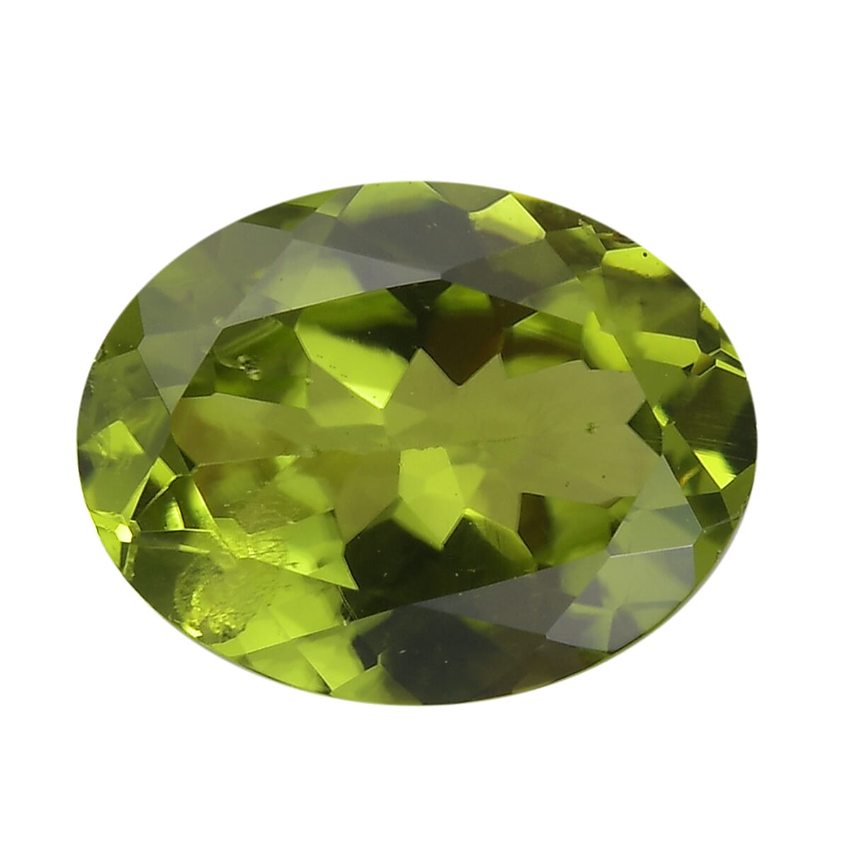 Peridot (Ovl 9x7 mm) 1.80 ctw Loose Gemstone