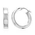 Hoop Earrings in Sterling Silver 4.85 Grams - Sticky add to cart bar