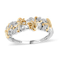 Diamond Accent Fancy Ring in 14K YG Over and Sterling Silver (Size 6.0) - Sticky add to cart bar