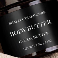 ShakeLuxe Warm Vanilla Body Butter 8 oz