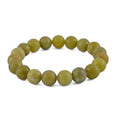 Connemara Marble Beaded Stretch Bracelet 140.00 ctw - Sticky add to cart bar