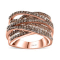 Natural Champagne Diamond Ring 1.50 ctw - Sticky add to cart bar