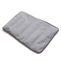 Gray Polyester Travelling Shungite Pillow (8"x11")