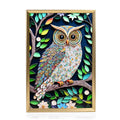 Owl Crystal Painting with Frame (15.75"x23.62") - Sticky add to cart bar