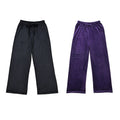 Set of 2 Velvet Elastic Waist Pajama Pants - One Size Fits up to S-L - Sticky add to cart bar