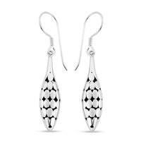 Bali Legacy Sterling Silver Dangle Earrings 5.25 Grams