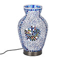 Turkish Moroccan Glass Mosaic Vase Lamp (6.7"6.7"x10.8") (5V, USB Cable, 3W) - Sticky add to cart bar