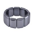 Terahertz 465.00 ctw Cushion Block Stretch Men's Bracelet (7.5-8In) - Sticky add to cart bar