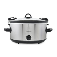 Complete Cuisine 6.0 QT Slow Cooker with Locking Lid