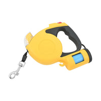 Yellow 3M Auto Retracting Dog Leash