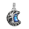 D'Joy Artisan Crafted Malagasy Labradorite Tree of Life Pendant without Chain in Sterling Silver 20.80 ctw - Sticky add to cart bar