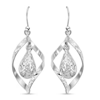 Sterling Silver Dangle Earrings (2.50 g)