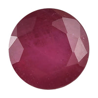 Niassa Ruby (FF) (Rnd 7 mm) 2.41 ctw Loose gemstone
