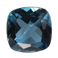 London Blue Topaz (Cush 7x7 mm) 1.49 ctw Loose gemstone - Sticky add to cart bar