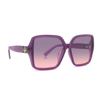 SolarX Black Oversized PC Sunglasses with UV400 Protection