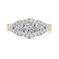 14K Yellow Gold Lab Grown Diamond (G-H, SI) Ring (Size 8.0) 1.60 ctw - Sticky add to cart bar