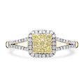 Luxoro 10K Yellow Gold Natural Yellow and White Diamond (I2-I3) Ring (Size 10.0) 0.50 ctw - Sticky add to cart bar