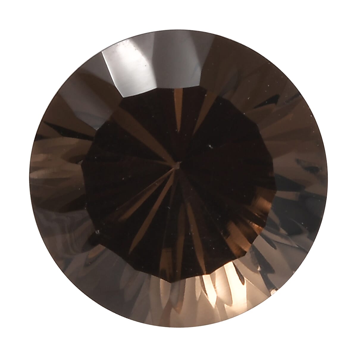 AA Brazilian Smoky Quartz (Rnd 14 mm) 7.55 ctw