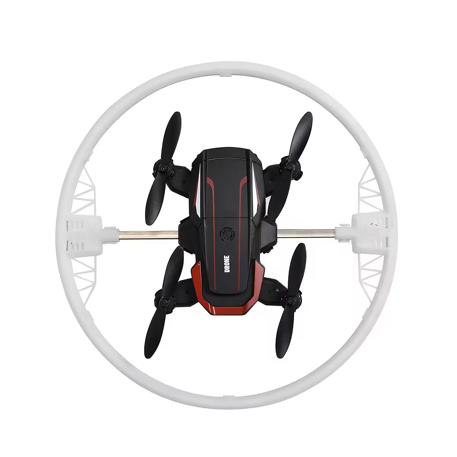 Advanced 2.4GHZ Remote Control Mini Drone - Black (6.4"X6.4"x1.7")