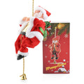 9-inch Climbing Santa Claus on Rope with Music and Dancing (3xAA Not Included) - Sticky add to cart bar