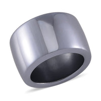 Terahertz 20mm Men's Ring (Size 5) 80.00 ctw