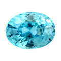 AAA Cambodian Blue Zircon (Ovl 8x6 mm) 2.00 ctw - Sticky add to cart bar