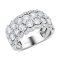 Modani 14K White Gold Diamond SI1-SI2 Ring (Size 12.0) 6.20 Grams 3.00 ctw - Sticky add to cart bar