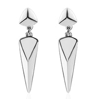 Sterling Silver Fancy Dangle Earrings 9.75 Grams