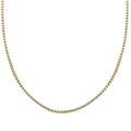 10K Yellow Gold 2.4mm Box Byzantine Necklace 22 Inches 6.20 Grams - Sticky add to cart bar
