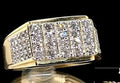 NY Closeout Diamond 1.00 ctw Men's Ring in 10K Yellow Gold (Size  12.5) 7.25 Grams - Sticky add to cart bar