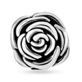 Sterling Silver Rose Flower Ring (Size 10.0) (4 g) - Sticky add to cart bar