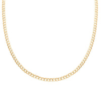 10K Yellow Gold 3.5mm Cuban Necklace 18 Inches 3.50 Grams