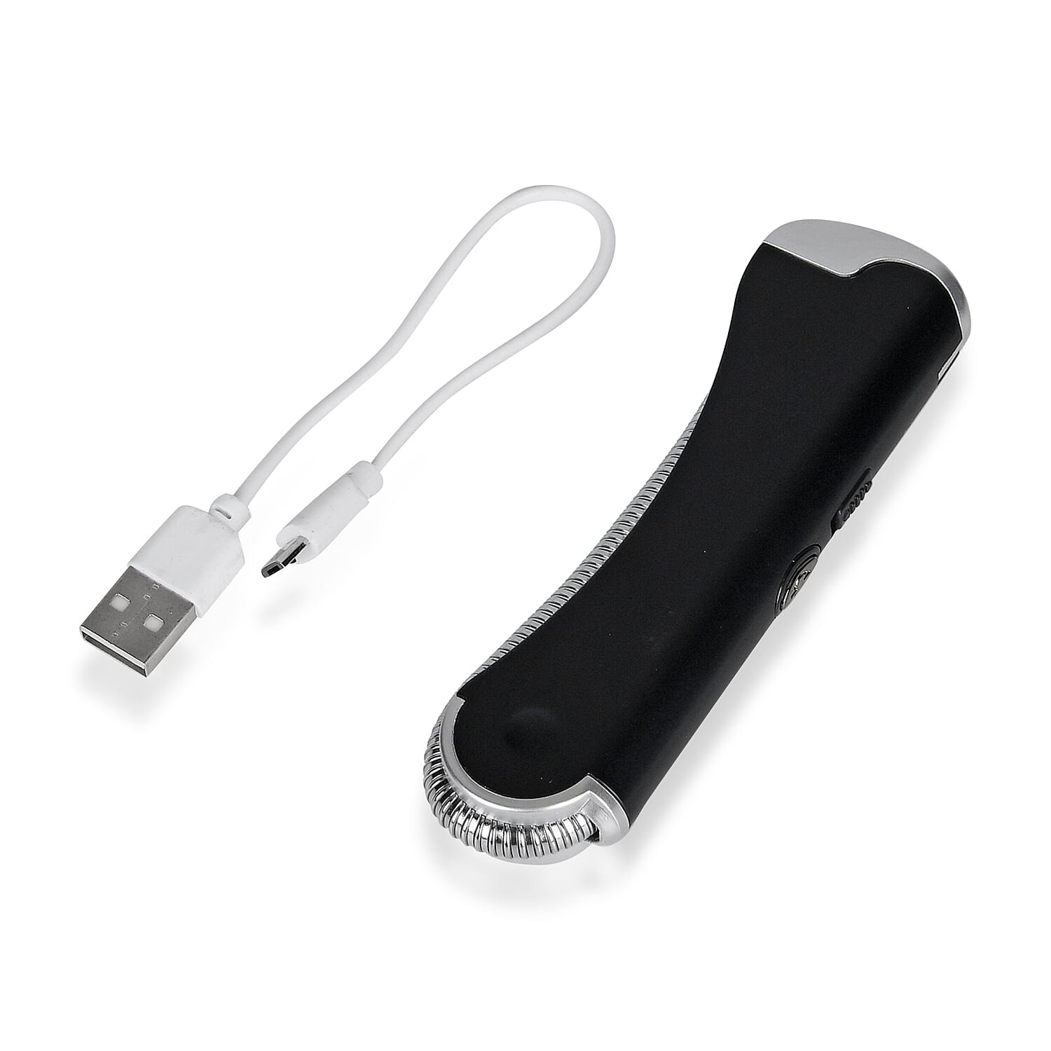 Black Rechargeable Flameless Pocket Electric Lighter