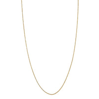 Ankur Treasure Chest Italian 14K Yellow Gold Over Sterling Silver Diamond-cut Rock Chain Necklace 20 Inches 2.50 Grams