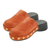 Aerosoles Gingerbread Grommet Detail Clog 10