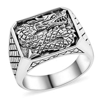 Bali Legacy Sterling Silver Dragon Ring (Size 10.0) (8.65 g)