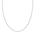 Rhodium Over Sterling Silver Cube Chain 20 Inches 1.75 Grams - Sticky add to cart bar