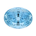 Certified & Appraised AAAA Santa Maria Aquamarine (Ovl 13.2X9.5 mm) 5.68 ctw - Sticky add to cart bar