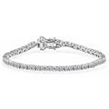 Luxuriant Lab Grown Diamond G-H SI 2.00 ctw Bracelet in Platinum Over Sterling Silv (7.25 In) (Del. in 5-7 Days) - Sticky add to cart bar