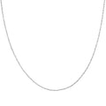 Fancy Chain in Rhodium Over Sterling Silver 1.35 Grams 18 Inches - Sticky add to cart bar