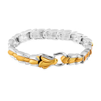 Doorbuster Bali Legacy Dragon Bracelet in 22K Vermeil YG Over and Sterling Silver (6.50 In) 33 Grams
