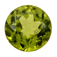 AAA Peridot (Rnd 8 mm) 1.25 ctw