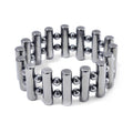 Terahertz 340.00 ctw Fancy Stretch Bracelet - Sticky add to cart bar