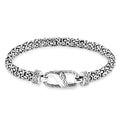 Bali Legacy Sterling Silver Tulang Naga Texture Dragon Bracelet (6.50 In) (35 g) - Sticky add to cart bar