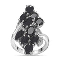 Thai Black Spinel 5.00 ctw Ring in Stainless Steel (Size 11.5) - Sticky add to cart bar