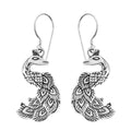 Bali Legacy Peacock Earrings in Sterling Silver 5.35 Grams - Sticky add to cart bar