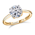 IGI Certified 10K White Gold Luxuriant Lab Grown Diamond (Rnd 9.2mm) (E-F, VS) Solitaire Ring (Size 10.0) (Del. in 10-15 Days) 3.00 ctw - Sticky add to cart bar