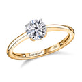 IGI Certified Luxuriant Lab Grown Diamond E-F VS 1.00 ctw Solitaire Ring in 14K White Gold (Del. in 10-15 Days) - Sticky add to cart bar