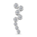 Luxuriant Lab Grown Diamond 0.25 ctw Pendant without Chain in Rhodium Over Sterling Silver - Sticky add to cart bar