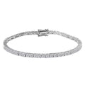 10K Yellow Gold Luxuriant Lab Grown Diamond (E-F, VS) Tennis Bracelet (8.00 In) (Del. in 10-15 Days) 5.00 ctw - Sticky add to cart bar